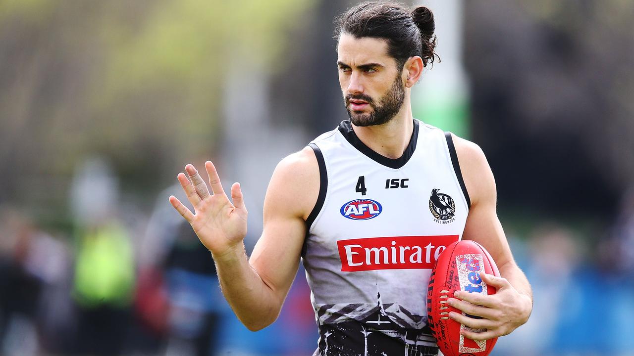 Collingwood ruckman Brodie Grundy was the top-scoring SuperCoach player in 2018.