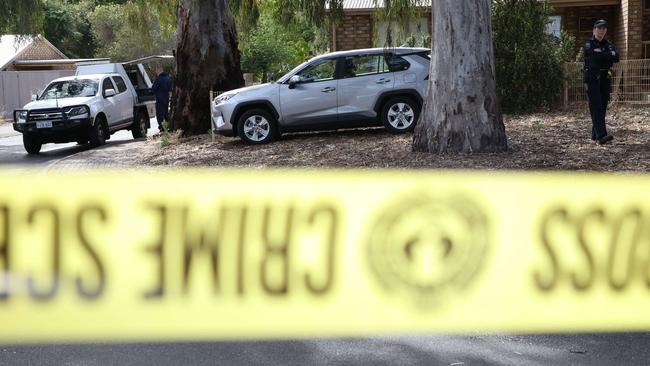 Police and Major Crime Detectives were at the scene for about 24 hours. Picture: NCA NewsWIRE / Emma Brasier