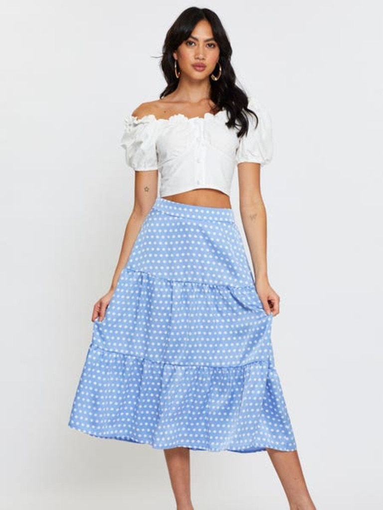 Ally Fashion Satin Look Skirt
