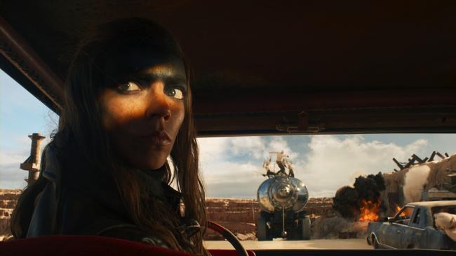 Anya Taylor-Joy as Furiosa. Picture: Jasin Boland/Warner Bros