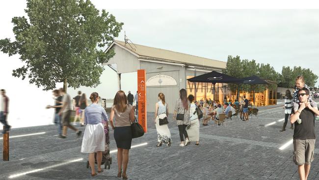 Goolwa’s wharf precinct will get a $8.5m upgrade. Picture: Supplied