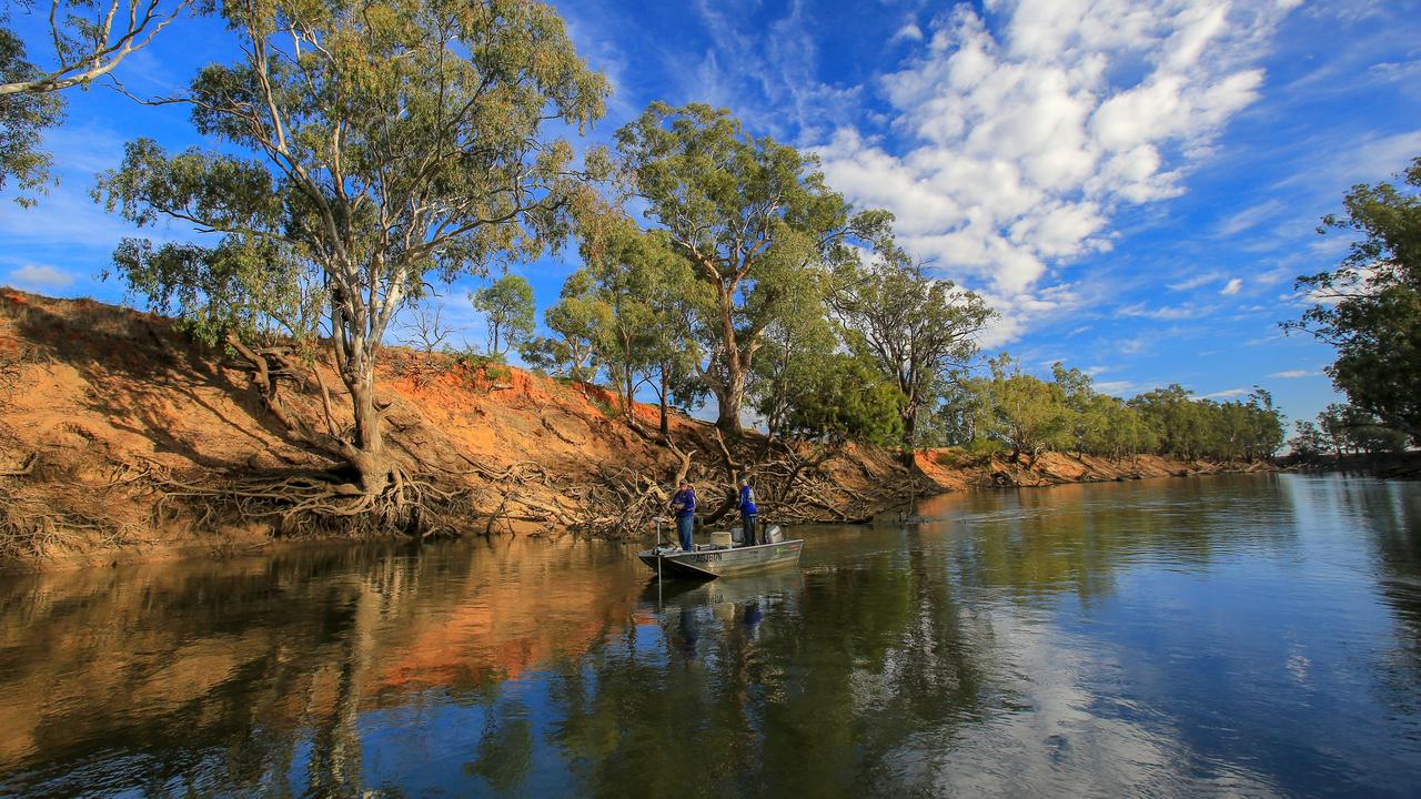 The Murray Darling when it has water in it.