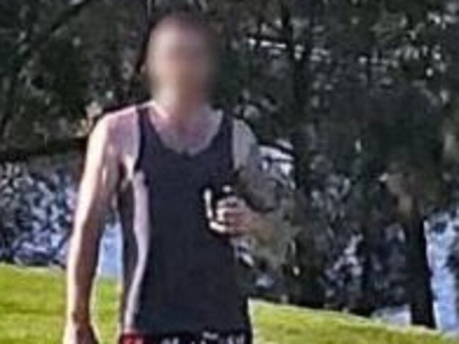 Andrew Grant is accused of flashing women on the Bay Run. Picture: Supplied