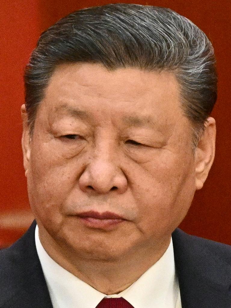 China's President Xi Jinping in Beijing on March 5, 2025. Picture: AFP.