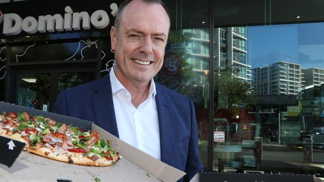 Nice crust: Domino's CEO Don Meij. Pic Annette Dew