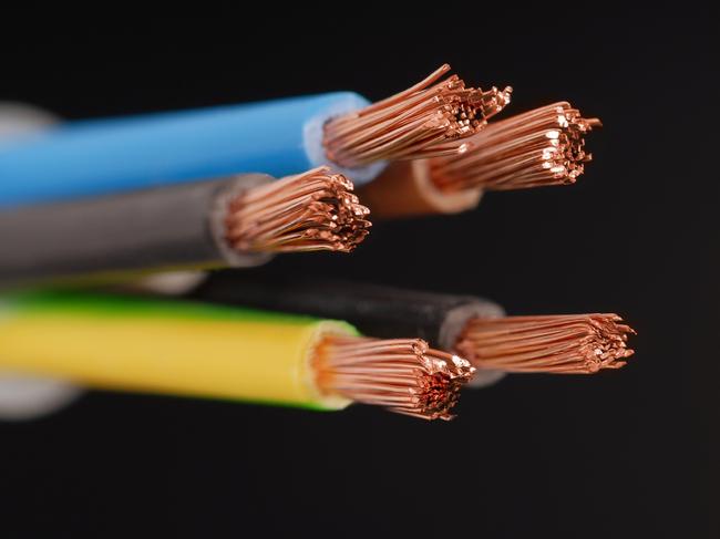 21/07/2011 BUSINESS: Copper wire. Cable. Broadband. Generic image. Pic. Thinkstock Supplied /