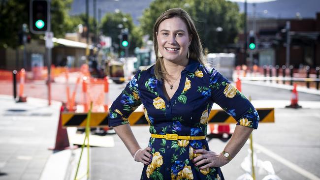 Glenorchy Mayor Kristie Johnston. Picture: LUKE BOWDEN