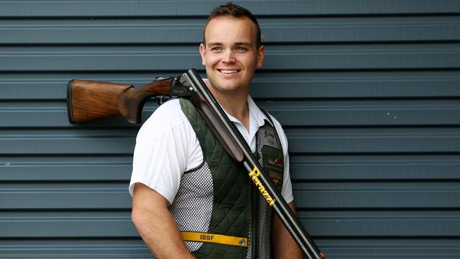 Olympic shooter and theatre nurse Paul Adams. Picture: Tara Croser.