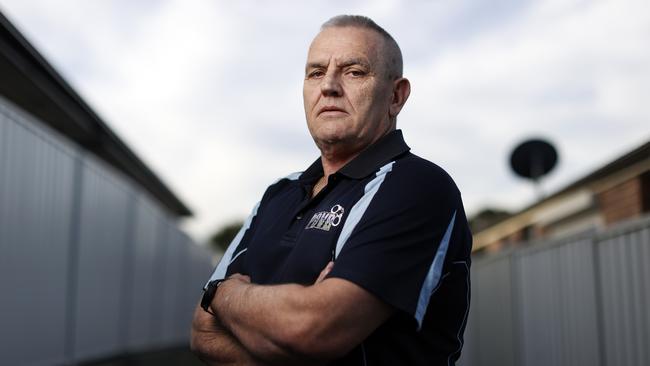 David “Boxhead” McCauley, a prison guard of 25 years, has revealed how gangs are segregated in jails to prevent bloody warfare behind jail walls. Picture: Jonathan Ng