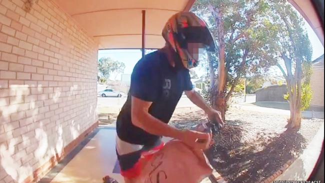 Mr Ijomah has now applied for an Australian parcel locker to keep his deliveries safe, but hoped the thieves would have accessed services that help vulnerable people. Picture: Supplied