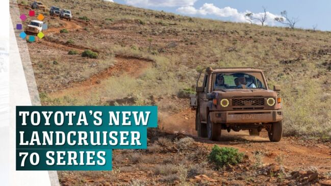 Toyota's new LandCruiser 70 Series tested