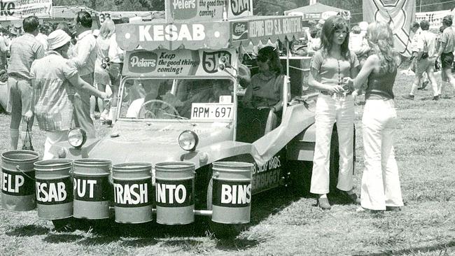 KESAB at the Schutzenfest in Hahndorf in the 1970s.