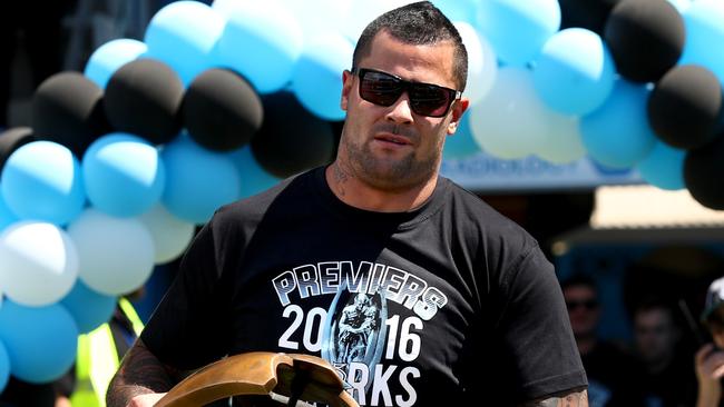 Andrew Fifita controversially missed out on the Clive Churchill Medal. Picture: Gregg Porteous