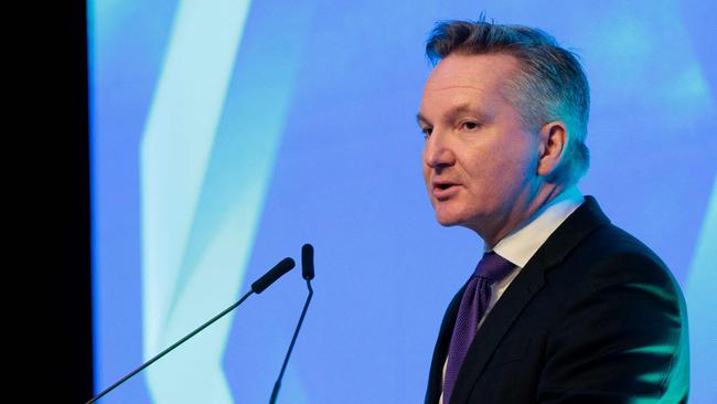 Energy Minister Chris Bowen. Picture: AFP