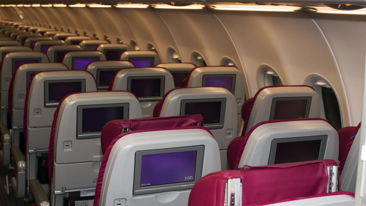 A bonus empty seat is overshadowed by an inconsiderate passenger’s antics.