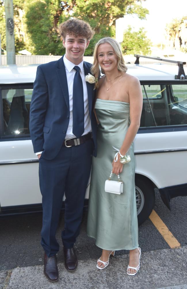 Dougal McLeod and Kate Rowlands at the Sunshine Coast Grammar School formal on November 17. Picture: Sam Turner