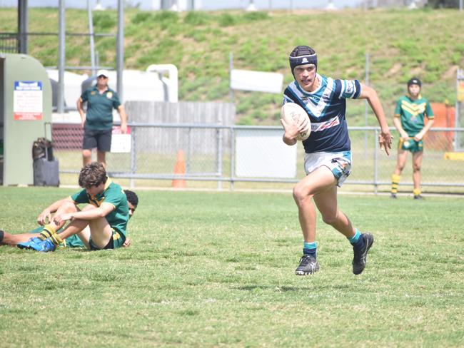 Hunter Harris made Mackay’s Aaron Payne Cup/Cowboy’s Challenge team of the year. Picture: Matthew Forrest