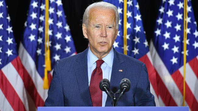 Democratic presidential nominee Joe Biden Picture: AFP