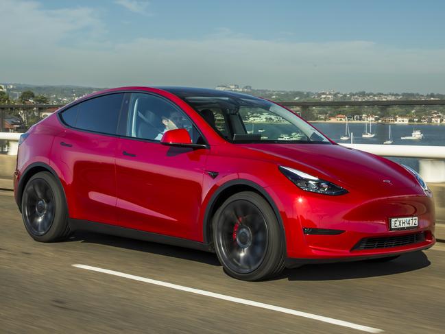 2023 Tesla Model Y Performance. Photo: Mark Bean.