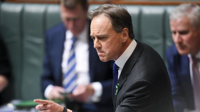 Health Minister Greg Hunt has ruled out the federal government introducing a floor price. Picture: Lukas Coch/AAP