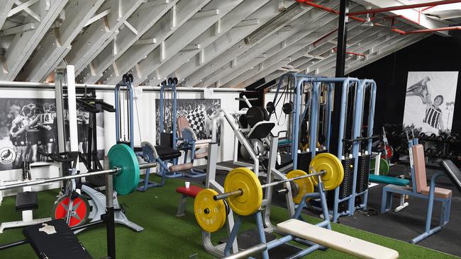 The gym in the Fos Williams Family Stand. Picture: Roger Wyman.