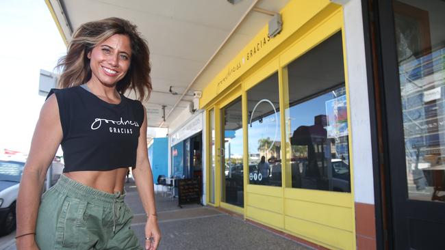 Former ninja warrior and vegan fitness model Crissi Carvalho has bought Goodness Gracias in Palm Beach. Picture Mike Batterham