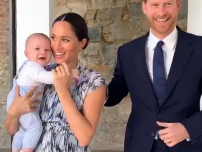 The Club Monaco dress Meghan, Duchess of Sussex wore on her South Africa tour sold out within 24 hours of being seen on social media. Picture: instagram.com/sussexroyal