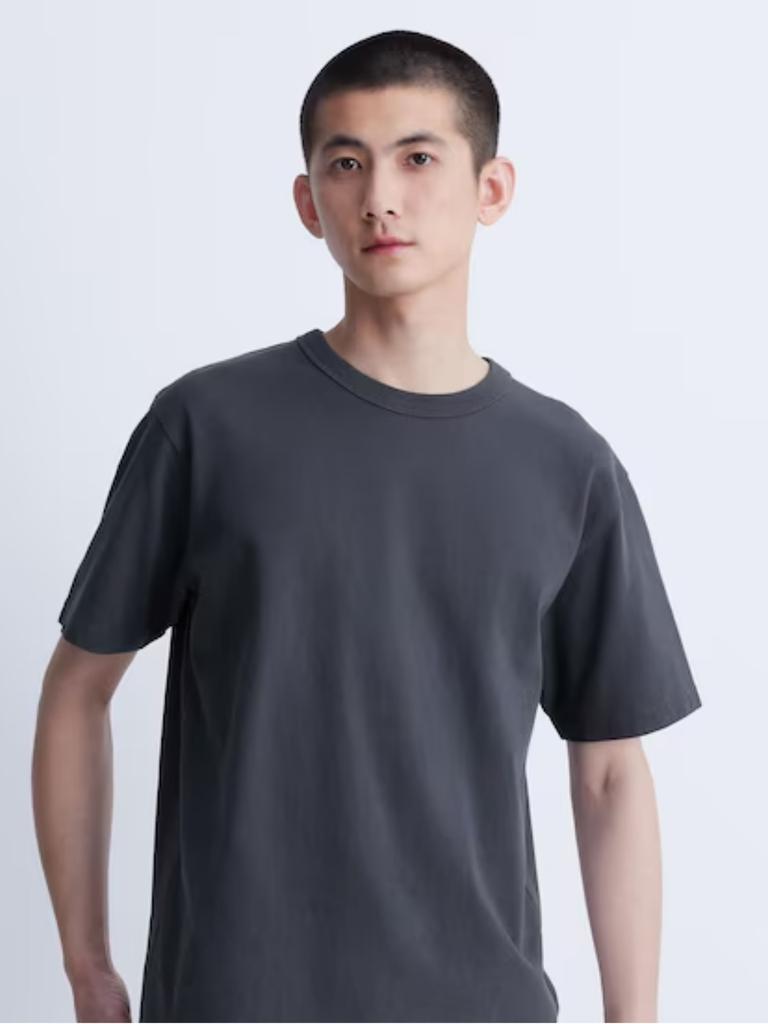 Uniqlo U 100% Cotton Crew Neck T-shirt. Picture: Uniqlo