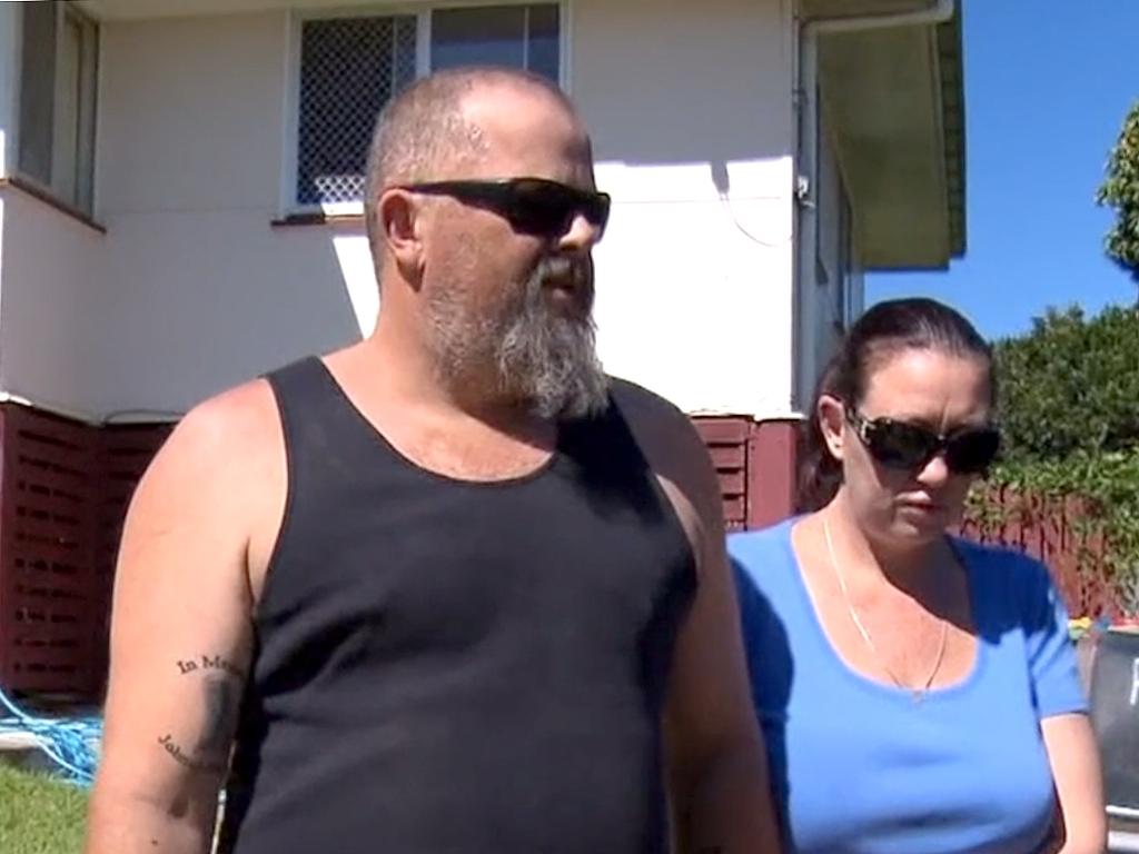 Matthew Hinds, the owner of the two dogs that attacked Laquarna Chapman Palmer. Photo Supplied 7 News Brisbane