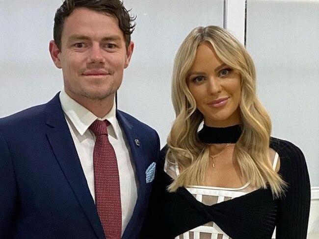 Lachie Neale and Julie Neale. Photo: Instagram, @jules_neale.