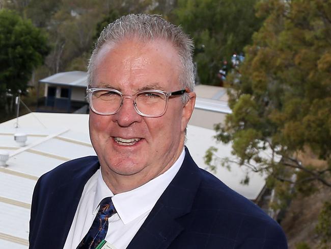 Kelvin Grove State College executive principal Llew Paulger. Picture AAP/David Clark