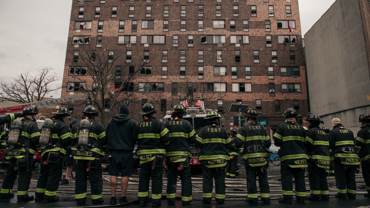 New York City fire survivors recount harrowing ordeal