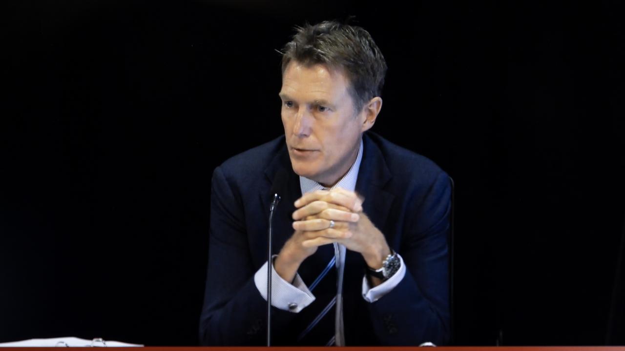 Former cabinet minister Christian Porter chalked up a legal bill of $795,053. Picture: NewsWire / Sarah Marshall