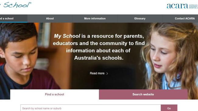 My School website is a resource for parents and educators.