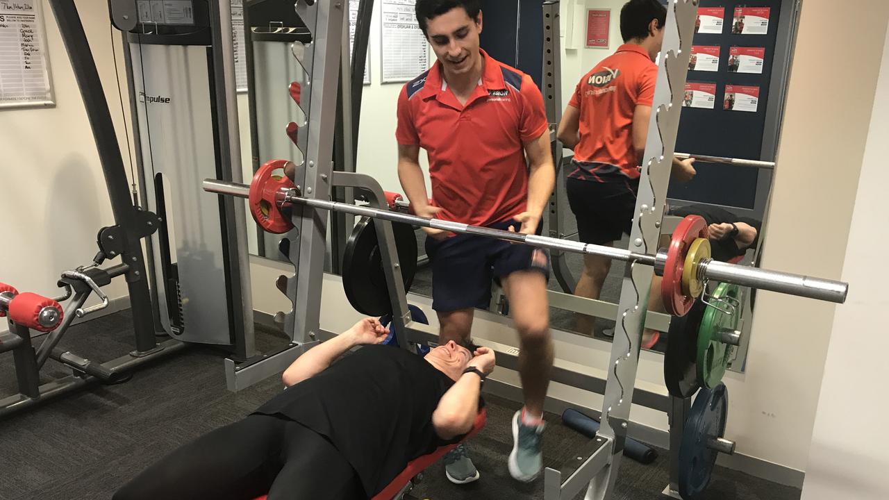 The trooper went on to lose 70 kilos in 11 months.
