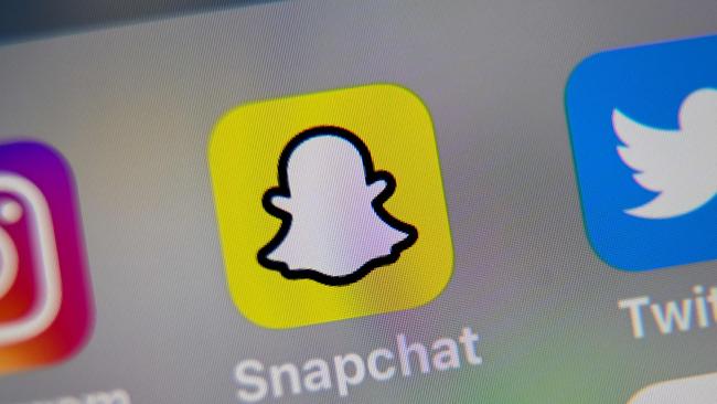 Harden used Snapchat to share images of abused children with other paedophiles. Picture: Denis Charlet/ AFP