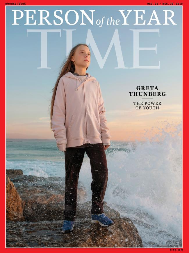 Time’s cover with Greta Thunberg as Person of the Year.