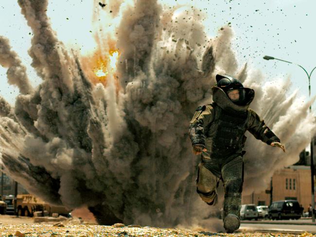 Powerfully incisive ... Jeremy Renner in a scene from 'The Hurt Locker'. Pic: AP Photo/Summit Entertainment