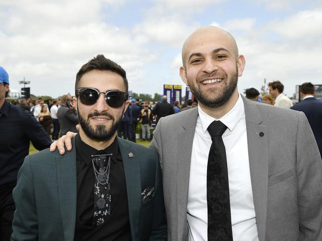 Fadi Mansour and Badi Mustafa. Picture: Andrew Batsch