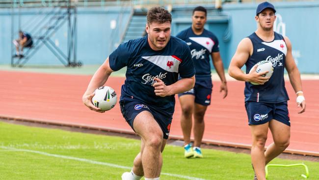 Crichton can’t wait to make his Roosters debut.