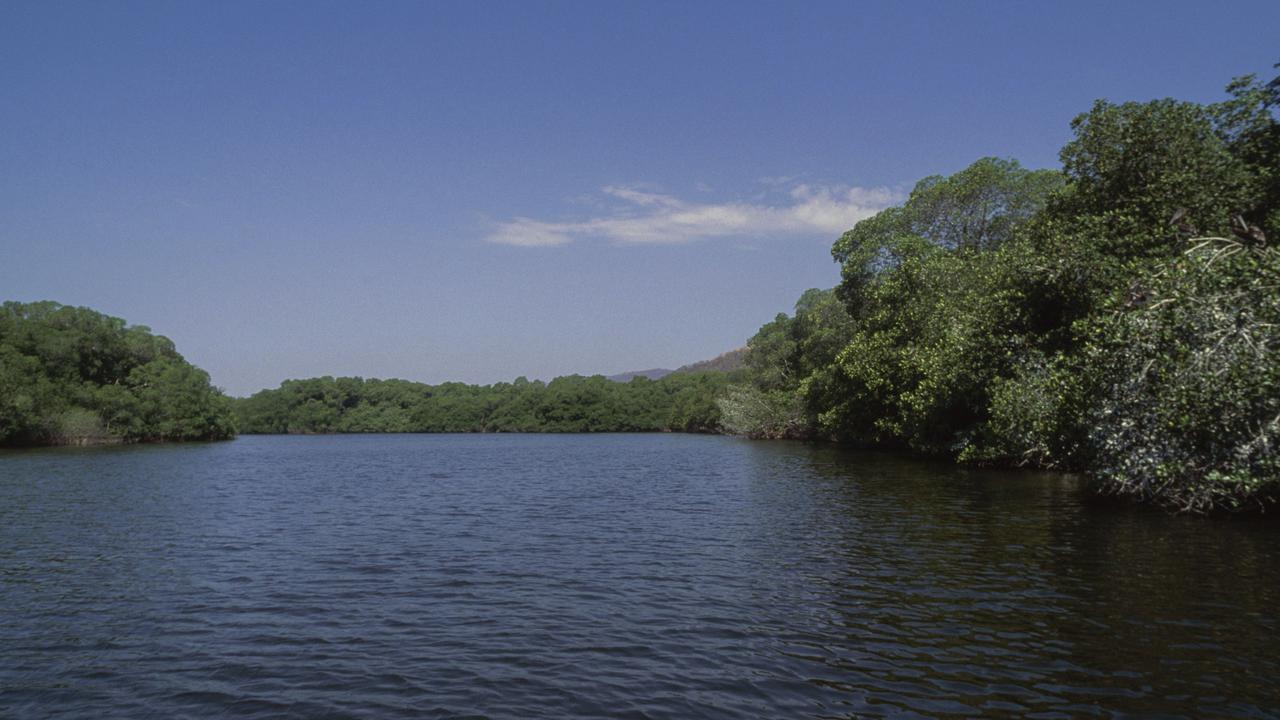 Laguna de Manialtepec in Puerto Escondido, Mexico.