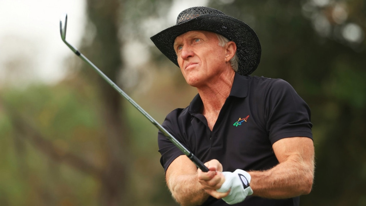 Report may have come in handy to help Greg Norman’s game and his infamous knack of choking. Picture: File