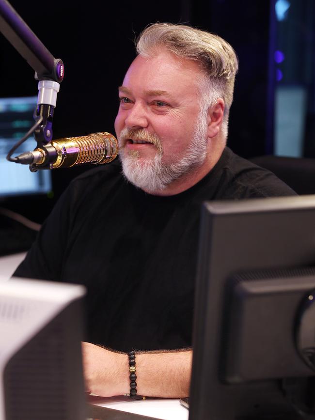 Kyle Sandilands on air.