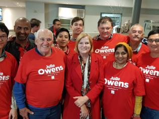 Julie Owens has retained the seat of Parramatta which she has held since 2004