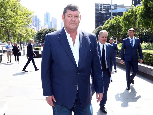 James Packer in Melbourne in 2020. Picture: Aaron Francis