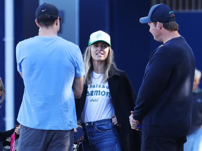 Liz Kemp is often referred to as a Sydney socialite, but news.com.au snapped her in more casual attire at a weekend junior sporting match. Picture: Matrix Pictures/news.com.au