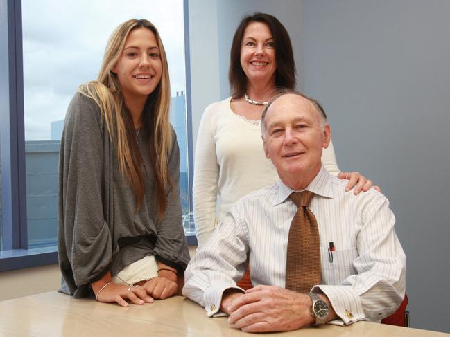 Three generations of the Weis family, Les, daughter Julie and granddaughter Lucy. They sold the company to food giant Unilever in 2017.