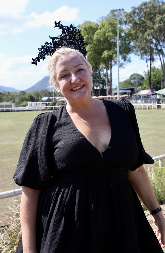 Juanita Childs at the Noosa Polo and Provedores on October 14, 2023.