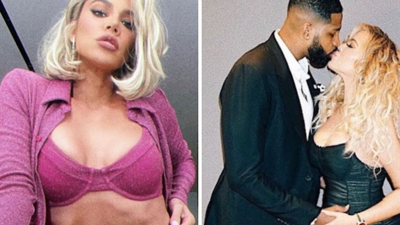 Khloe reveals she's moved back in with her ex Tristan Thompson. Picture: Instagram