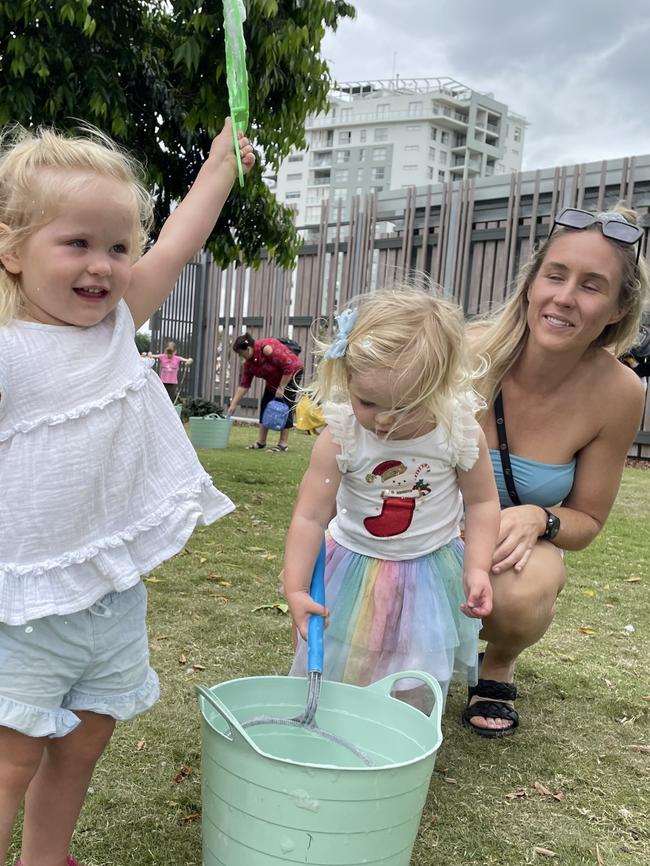 Kaitlin, Evie, Luna: Ipswich School Holiday Bonanza. Spring Vibes Festival and Riverlink Week of Magic